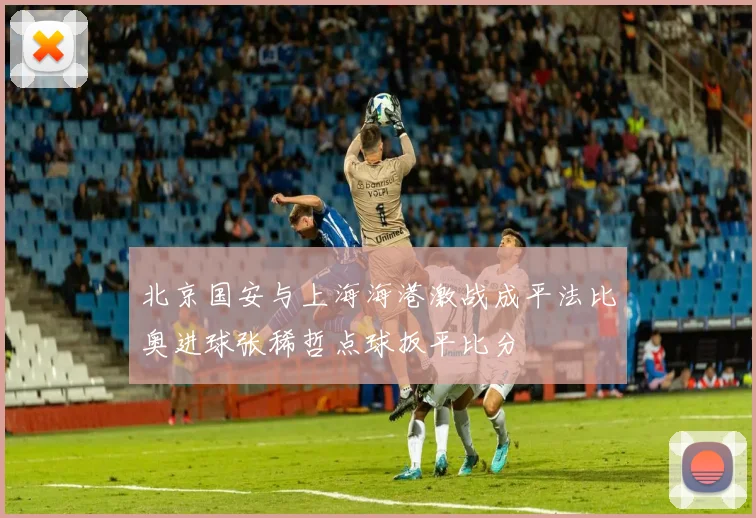 北京国安与上海海港激战成平法比奥进球张稀哲点球扳平比分